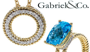 Gabriel & Co., Womens jewelry available at Medawar